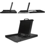 StarTech.com 1U 16-Port Rackmount KVM Console with 17" 1280x1024 LCD Monitor & KVM Cables