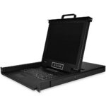 StarTech.com 1U 16-Port Rackmount KVM Console with 17" 1280x1024 LCD Monitor & KVM Cables