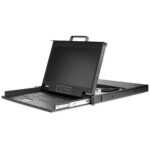 StarTech.com 1U Rackmount KVM Console with 17.3" 1080p LCD Monitor & VGA KVM Cable (1.8m) - Black