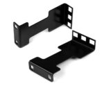 StarTech.com 1U Server Rack Depth Extender Adapter Kit, 4in / 10cm, TAA Compliant, Black