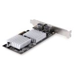 StarTech.com 2-Port 10GbE PCIe Network Adapter Card Marvell AQC113CS for PC/Server
