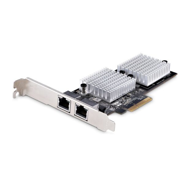 StarTech.com 2-Port 10GbE PCIe Network Adapter Card Marvell AQC113CS for PC/Server