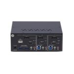 StarTech.com 2-Port Dual Monitor KVM Switch, 4K 60Hz 1x HDMI 1x DisplayPort, 2x USB 5Gbps Hub, TAA Compliant