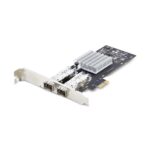 StarTech.com 2-Port GbE SFP Network Card, PCIe 2.0 x1, Intel I350-AM2, 1000 Mbit/s