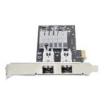 StarTech.com 2-Port GbE SFP Network Card, PCIe 2.0 x1, Intel I350-AM2, 1000 Mbit/s