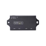 StarTech.com 2-Port Gigabit Midspan PoE+ Injector, 30W, Wall Mountable, Black