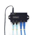 StarTech.com 2-Port Gigabit Midspan PoE+ Injector, 30W, Wall Mountable, Black