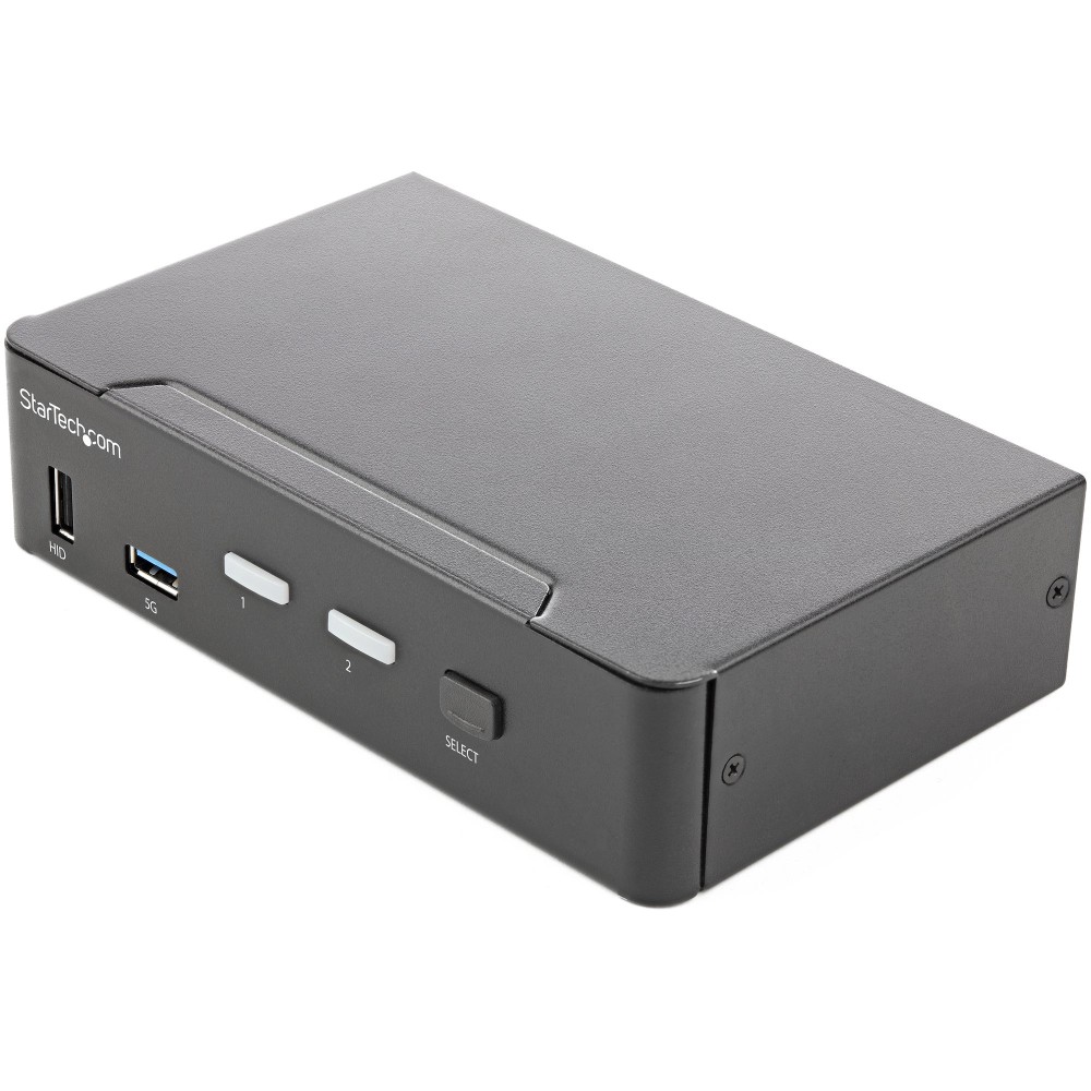 StarTech.com 2 Port HDMI 2.0 KVM Switch - 4K 60Hz Ultra HD HDR - USB 3.0 Hub, Audio, Black StarTech.com 2 Port HDMI 2.0 KVM Switch - 4K 60Hz Ultra HD HDR - USB 3.0 Hub, Audio, Black