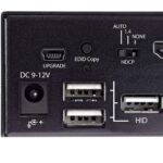 StarTech.com 2 Port HDMI 2.0 KVM Switch - 4K 60Hz Ultra HD HDR - USB 3.0 Hub, Audio, Black