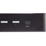 StarTech.com 2 Port HDMI 2.0 KVM Switch - 4K 60Hz Ultra HD HDR - USB 3.0 Hub, Audio, Black