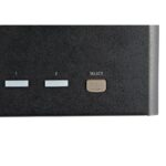 StarTech.com 2 Port Quad Monitor DisplayPort 1.2 KVM Switch - 4K 60Hz, USB 3.0 Hub, Audio