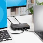 StarTech.com 2-Port USB-C KVM Switch 4K 60Hz HDMI Dual 100W Power Delivery Black