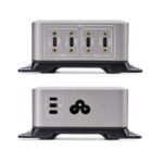 StarTech.com 240W 4-Port USB-C Charger with Power Delivery 3.1, 140W Single Port, Grey