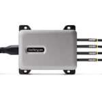 StarTech.com 240W 4-Port USB-C Charger with Power Delivery 3.1, 140W Single Port, Grey