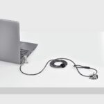 StarTech.com 25-Pack Universal Laptop Lock, 2m Combination Cable, Noble Wedge/Nano/K-Slot, Black/Silver