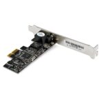 StarTech.com 2.5Gbps PCIe Network Card Realtek RTL8125, 1x RJ-45, 2.5 Gigabit Ethernet, Black