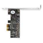 StarTech.com 2.5Gbps PCIe Network Card Realtek RTL8125, 1x RJ-45, 2.5 Gigabit Ethernet, Black