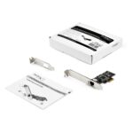 StarTech.com 2.5Gbps PCIe Network Card Realtek RTL8125, 1x RJ-45, 2.5 Gigabit Ethernet, Black