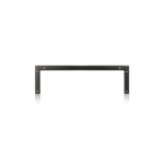 StarTech.com 2U Vertical Wall Mount Patch Panel Bracket Steel 19" Rack with TAA - Black