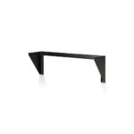 StarTech.com 2U Vertical Wall Mount Patch Panel Bracket Steel 19" Rack with TAA - Black