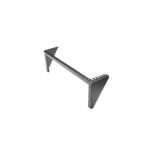 StarTech.com 2U Vertical Wall Mount Patch Panel Bracket Steel 19" Rack with TAA - Black