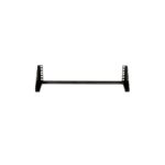 StarTech.com 2U Vertical Wall Mount Patch Panel Bracket Steel 19" Rack with TAA - Black