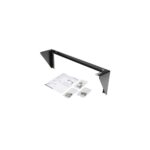 StarTech.com 2U Vertical Wall Mount Patch Panel Bracket Steel 19" Rack with TAA - Black