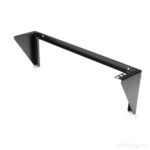 StarTech.com 2U Vertical Wall Mount Patch Panel Bracket Steel 19" Rack with TAA - Black