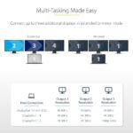 StarTech.com 3-Port USB-C to 3x DisplayPort 1.4 MST Hub, Triple 4K 60Hz DP Adapter, Grey