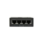 StarTech.com 4-Port Gigabit PoE+ Injector Midspan Hub 802.3at/af, 120W, 2000 Mbps, Black