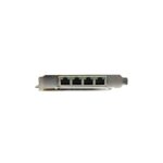 StarTech.com 4 Port Gigabit PoE Network Card PCIe, Full-height, 2000 Mbit/s, TAA
