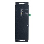 StarTech.com 4-Port Industrial USB 3.2 Gen 1 Hub with ESD Protection, 5Gbps, DIN/Wall/Desk Mountable, Black