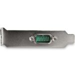 StarTech.com 4-Port PCIe RS232 Serial Adapter Card with 16950 UART, 921.6Kbps, Green