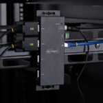StarTech.com 4-Port RS232 Serial to Ethernet Adapter, DB9 to RJ45 IP Device Server, Wall/DIN Mount, TAA