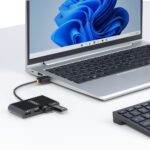 StarTech.com 4-Port USB 2.0 Hub - Bus Powered, Portable Mini USB Splitter, Black