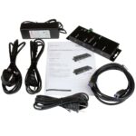 StarTech.com 4-Port USB 3.2 Gen 1 Hub - 5Gbps Industrial Metal USB-A Hub with ESD Protection, Black