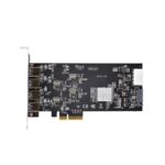 StarTech.com 4-Port USB 3.2 Gen 1 PCIe Card 5Gbps with 4x USB-A Ports Black