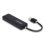 StarTech.com 4-Port USB 3.2 Gen 1 Type-A Hub, 5Gbps, Bus Powered, Black