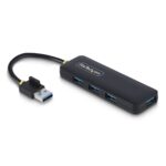 StarTech.com 4-Port USB 3.2 Gen 1 Type-A Hub, 5Gbps, Bus Powered, Black