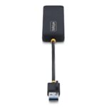 StarTech.com 4-Port USB 3.2 Gen 1 Type-A Hub, 5Gbps, Bus Powered, Black