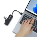 StarTech.com 4-Port USB 3.2 Gen 1 Type-A Hub, 5Gbps, Bus Powered, Black