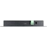 StarTech.com 4-Port USB 3.2 Gen 2 10Gbps Industrial USB-C Hub - Black