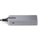StarTech.com 4-Port USB-C Hub, USB 3.2 Gen 1 (5Gbps), Bus Powered, Micro-USB Auxiliary Power, Grey, 0.3m Cable