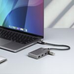 StarTech.com 4-Port USB-C Hub, USB 3.2 Gen 1 (5Gbps), Bus Powered, Micro-USB Auxiliary Power, Grey, 0.3m Cable