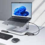 StarTech.com 4-Port USB Hub - USB 3.2 Gen 1 (5Gbps), Bus Powered, USB-A to 4x USB-A, 0.3m, Grey
