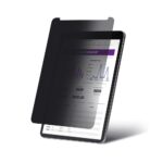StarTech.com 4-Way Privacy Screen for 12.9" iPad Pro (3rd Gen+), 30 Deg. View, 51% Blue Light Reduction, Matte, Black