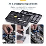StarTech.com 40-Piece Computer Repair Toolkit, 30-Bit Precision Screwdriver Set, for Laptops & Phones