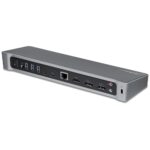 StarTech.com 4K USB-C Dock, Triple Monitor, USB-C to HDMI & DisplayPort, 100W PD