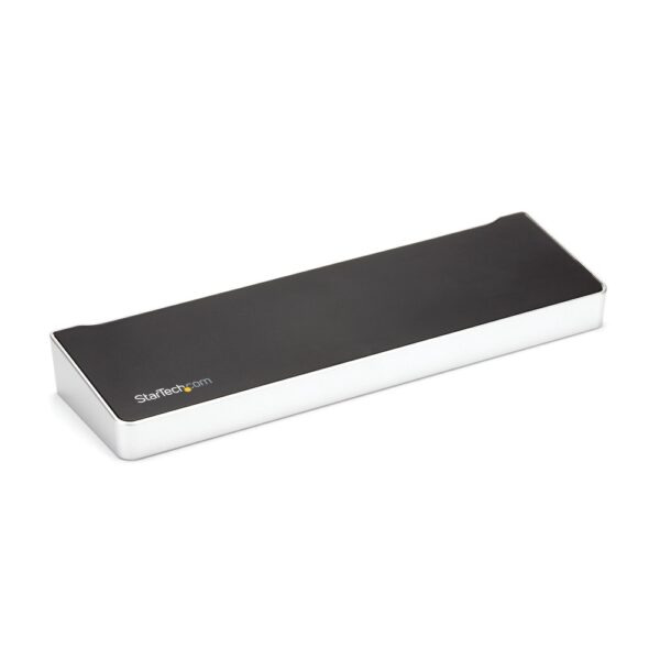 StarTech.com 4K USB-C Dock Triple UHD 4K Monitor Docking Station 60W Power Delivery