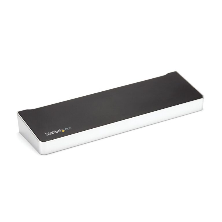 StarTech.com 4K USB-C Dock Triple UHD 4K Monitor Docking Station 60W Power Delivery